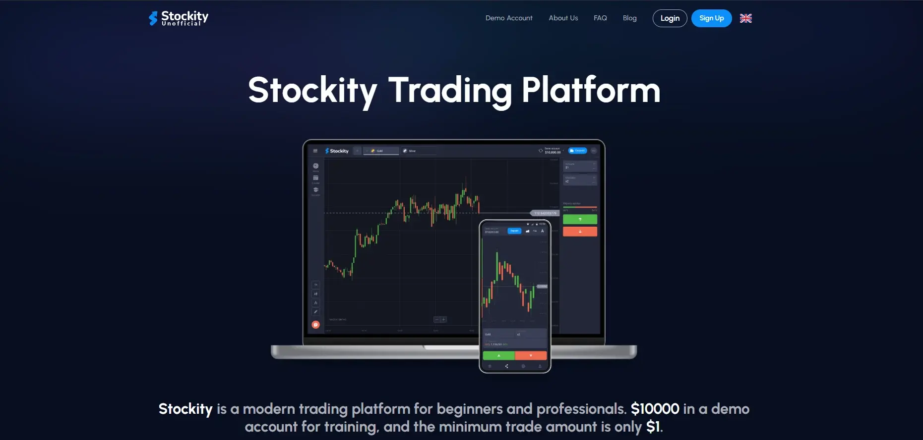 Stockity: A Platform for Easy and Confident Trading